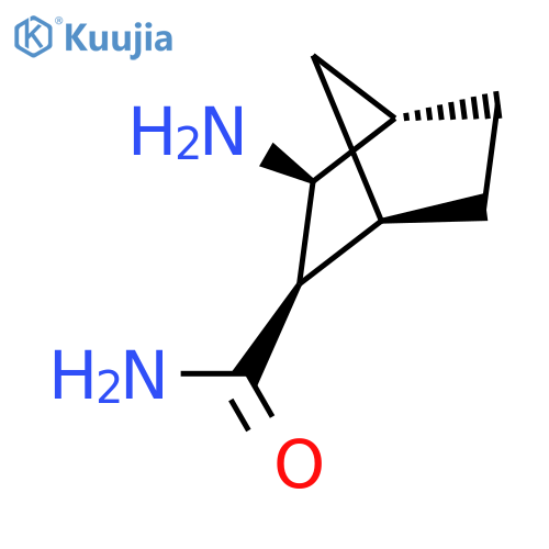 Bicyclo[2.2.1]heptane-2-carboxamide, 3-amino-, (1R,2S,3R,4S)-rel- (9CI) structure