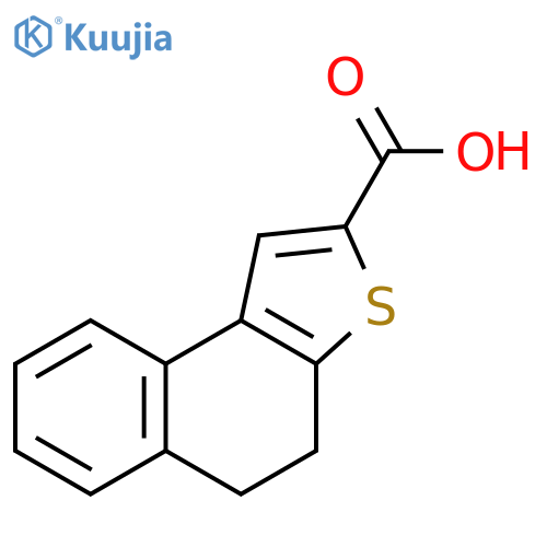 Naphtho[2,1-b]thiophene-2-carboxylic acid, 4,5-dihydro- structure