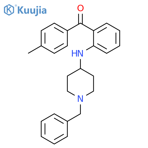Methanone,(4-methylphenyl)[2-[[1-(phenylmethyl)-4-piperidinyl]amino]phenyl]- structure