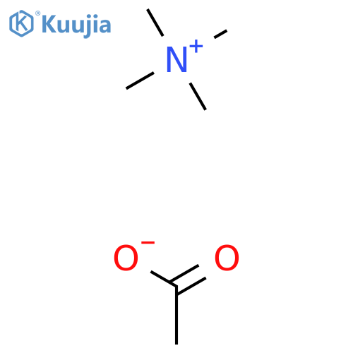 Tetramethylammonium acetate structure