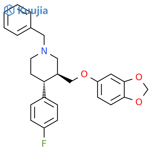 trans N-Benzyl Paroxetine structure