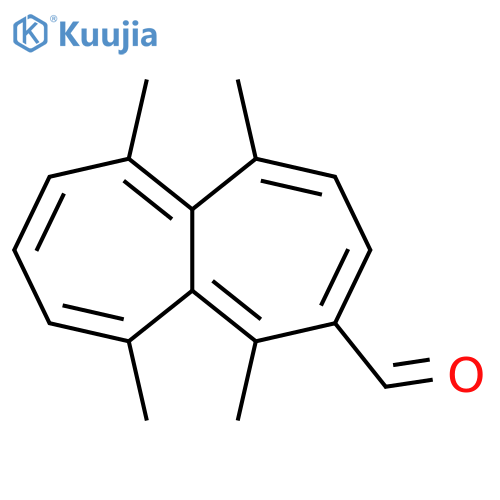 2-Heptalenecarboxaldehyde, 1,5,6,10-tetramethyl- structure