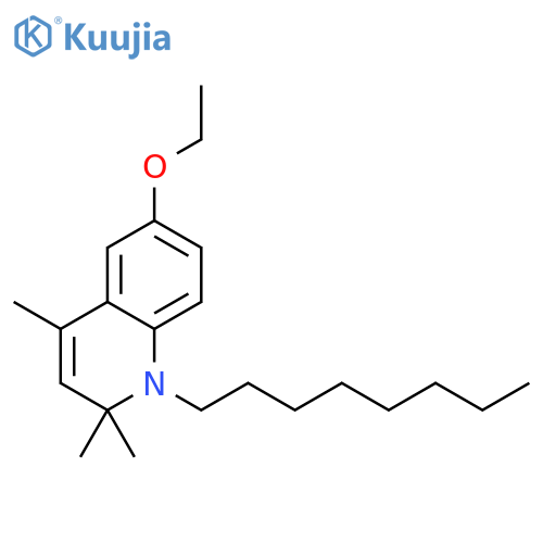 6-ethoxy-2,2,4-trimethyl-1-octylquinoline structure