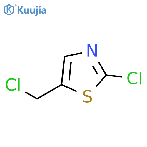 2-Chloro-5-(chloromethyl)thiazole structure