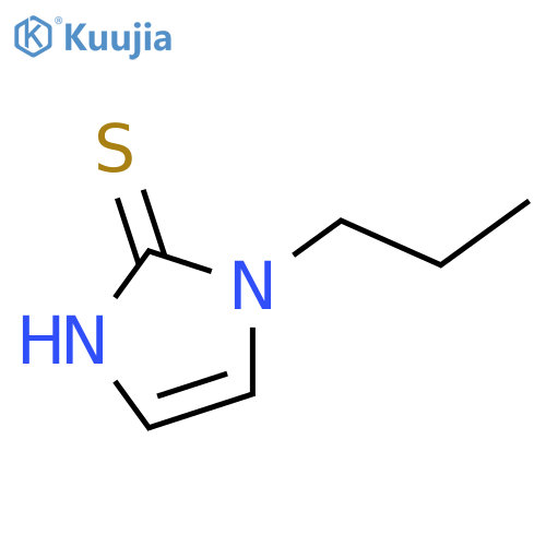 1-Propyl-1H-imidazole-2-thiol structure