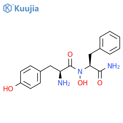 L-Phenylalaninamide, L-tyrosyl-N-hydroxy- structure
