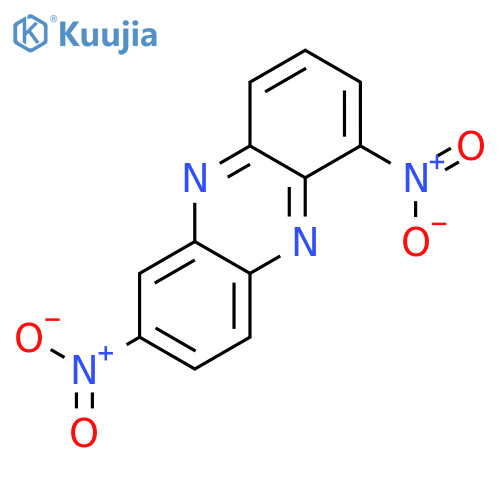 Phenazine, 1,7-dinitro- structure