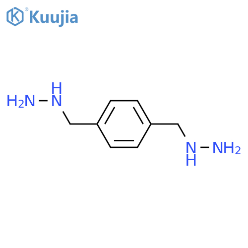 1,1'-(P-phenylenedimethyl)di hydrazine structure