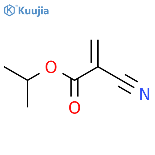 2-Propenoic acid,2-cyano-, 1-methylethyl ester structure