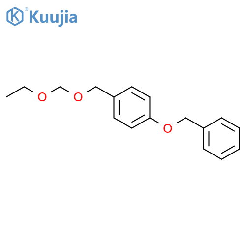 1-(benzyloxy)-4-((ethoxymethoxy)methyl) benzene structure