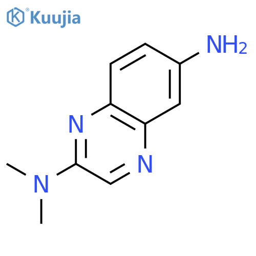 N2,N2-dimethylquinoxaline-2,6-diamine structure