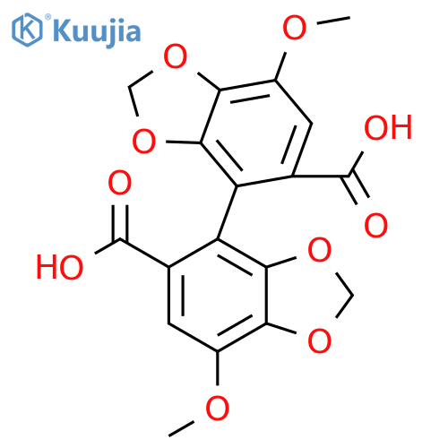 Bifendate Dicarboxylic Acid structure