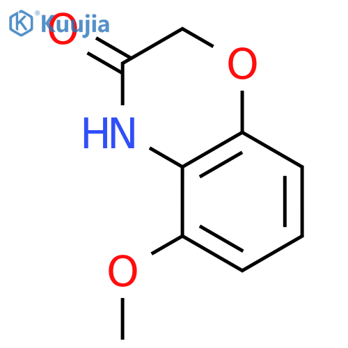 5-Methoxy-2,4-dihydro-1,4-benzoxazin-3-one structure
