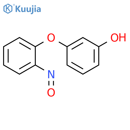 Phenol, 3-(2-nitrosophenoxy)- structure