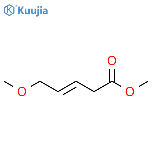 3-Pentenoic acid, 5-methoxy-, methyl ester, (E)- structure