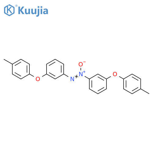 Diazene, bis[3-(4-methylphenoxy)phenyl]-, 1-oxide structure