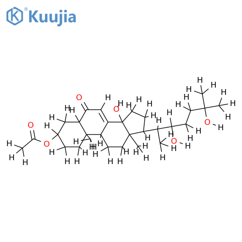 2-deoxy-alpha-ecdysone 3-acetate structure