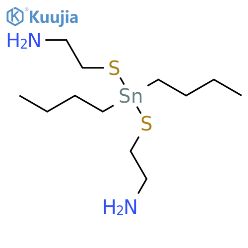 Ethanamine, 2,2'-[(dibutylstannylene)bis(thio)]bis- structure