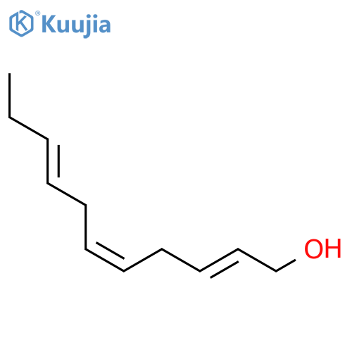 2,5,8-Undecatrien-1-ol, (E,Z,E)- structure