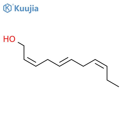 2,5,8-Undecatrien-1-ol, (Z,E,Z)- structure