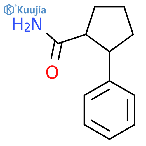 Cyclopentanecarboxamide, 2-phenyl- structure