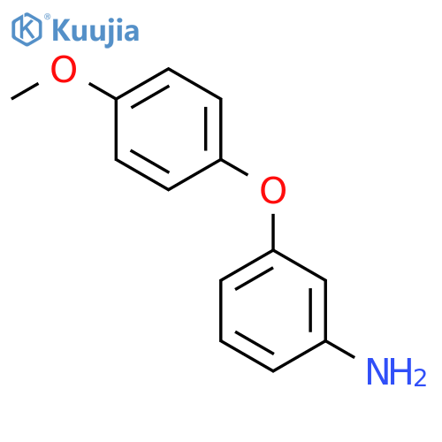 3-(4-methoxyphenoxy)aniline structure