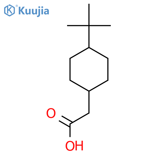 2-(4-tert-Butylcyclohexyl)acetic Acid structure