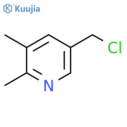 5-(Chloromethyl)-2,3-dimethylpyridine structure