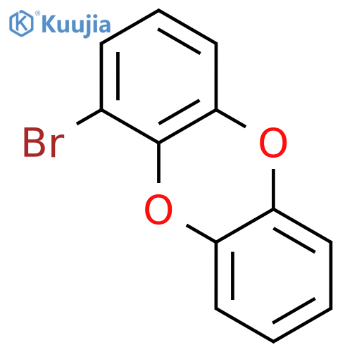 1-Bromodibenzo-p-dioxin structure
