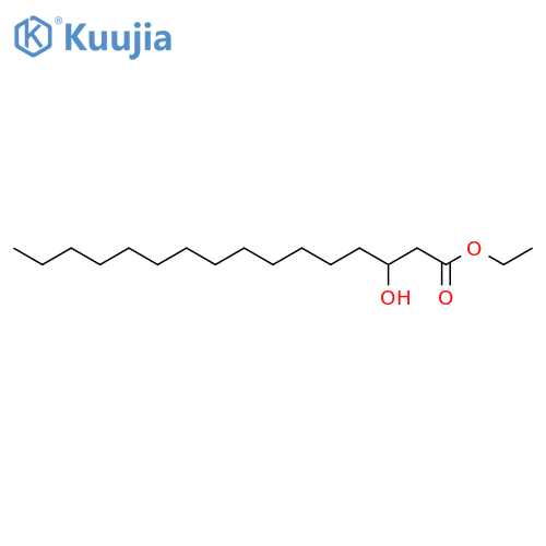3-Hydroxyhexadecanoic Acid Ethyl Ester structure