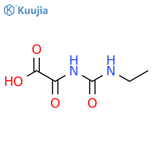 2-(3-Ethylureido)-2-oxoacetic acid structure