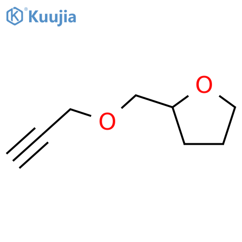 Furan, tetrahydro-2-[(2-propynyloxy)methyl]- structure