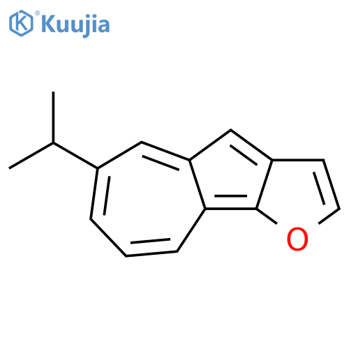 Azuleno[1,2-b]furan, 6-(1-methylethyl)- structure