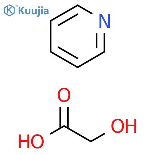 Acetic acid, hydroxy-, compd. with pyridine (1:1) structure