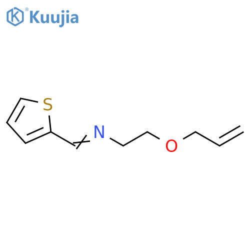 Ethanamine, 2-(2-propenyloxy)-N-(2-thienylmethylene)- structure
