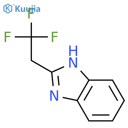 2-(2,2,2-Trifluoroethyl)-1H-benzimidazole structure