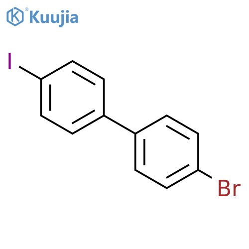 4-Bromo-4'-iodobiphenyl structure
