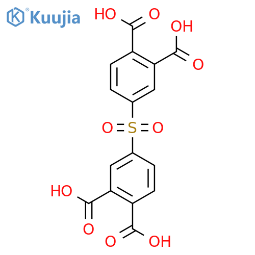 4-(3,4-Dicarboxyphenyl)sulfonylphthalic acid structure