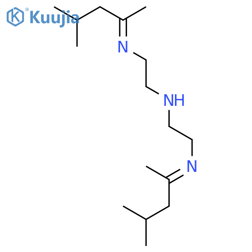 1,2-Ethanediamine,N1-(1,3-dimethylbutylidene)-N2-[2-[(1,3-dimethylbutylidene)amino]ethyl]- structure