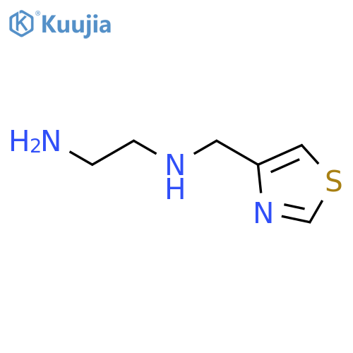1,2-Ethanediamine, N-(4-thiazolylmethyl)- (9CI) structure