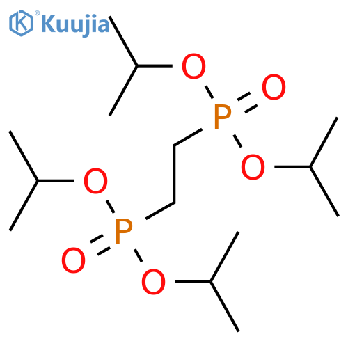 Tetraisopropyl 1,2-ethylenediphosphonate structure