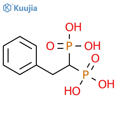Phosphonic acid,(2-phenylethylidene)bis- (9CI) structure