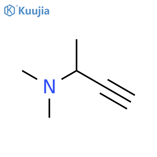 3-Butyn-2-amine, N,N-dimethyl- structure