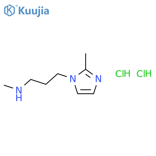 N-Methyl-3-(2-methyl-1H-imidazol-1-yl)-propan-1-amine dihydrochloride structure