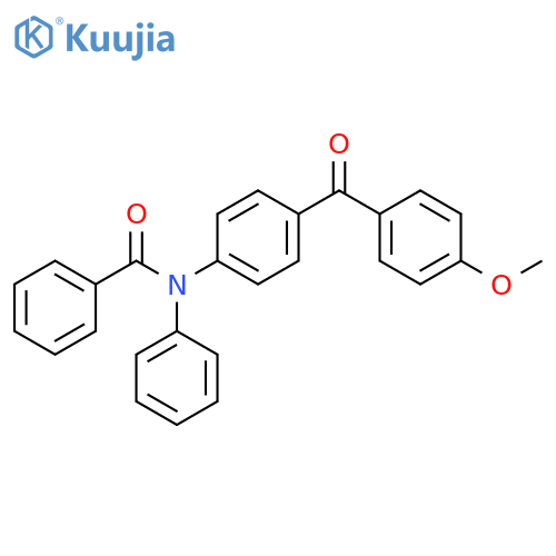 Benzamide, N-[4-(4-methoxybenzoyl)phenyl]-N-phenyl- structure