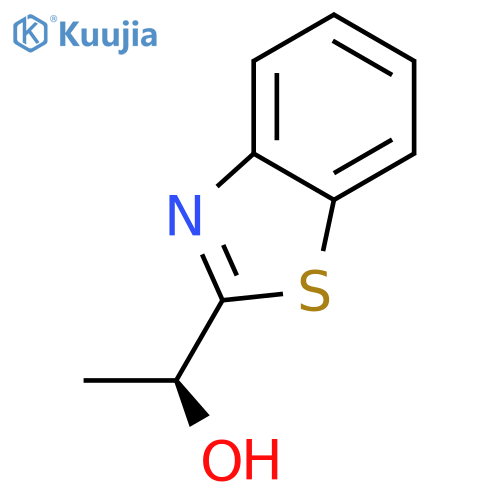 (aS)l-a-methyl-2-Benzothiazolemethanol structure