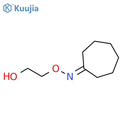 Cycloheptanone, O-(2-hydroxyethyl)oxime structure