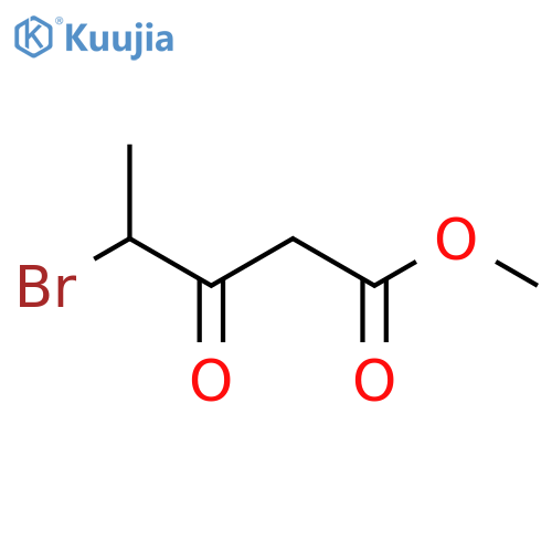 4-Bromo-3-oxo-pentanoic acid methyl ester structure