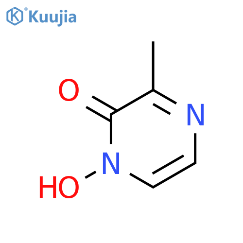 2(1H)-Pyrazinone,1-hydroxy-3-methyl- structure