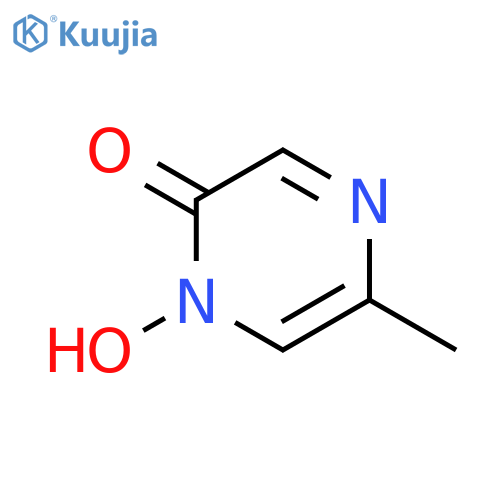 2(1H)-Pyrazinone,1-hydroxy-5-methyl- structure